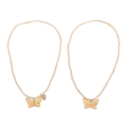 BFF Butterfly Share & Tear Necklaces