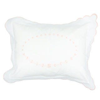 Pink Crest Pillow