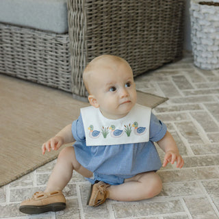 Boys Knit Bubble with Embroidery - Mallards
