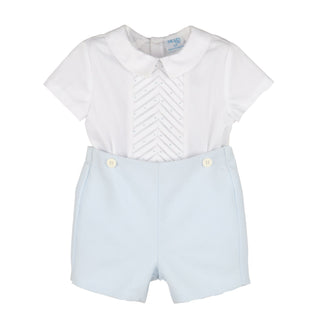 Randal Pique Button-on - Blue