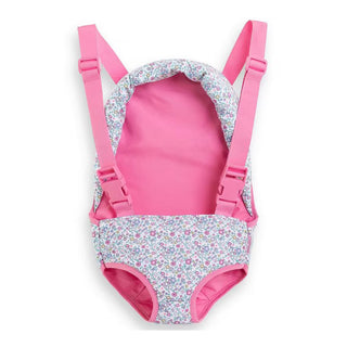 Bright Pink Floral Baby Sling