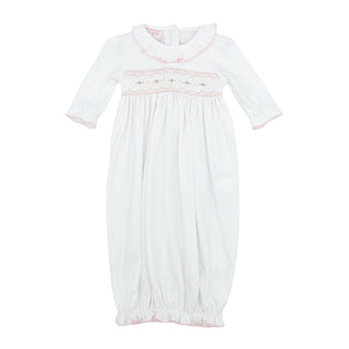 Girls Sack with Smocking - Natalie