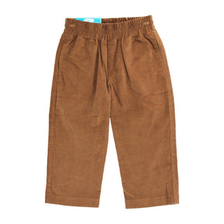 Corduroy Pull-on Pants - Brown