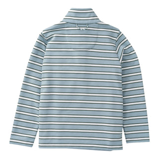 *PRE-ORDER* Boys Sporty Snap Pullover - Arona Stripe