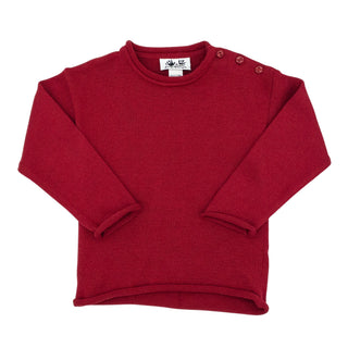 Classic Rollneck Sweater - Red