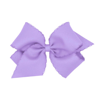 Classic Grosgrain Moonstitch Hair Bow