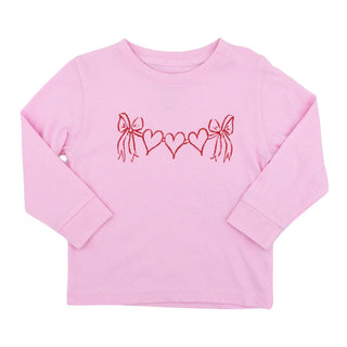 Heart Banner Long-sleeve T-shirt