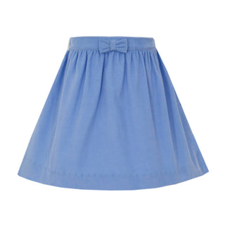Corduroy Skirt with Bow