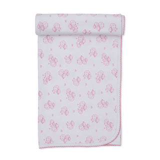 Printed Blanket - Light Pink Sweet Sheep