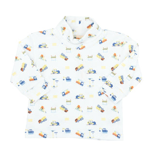 Printed Turtleneck - Construction