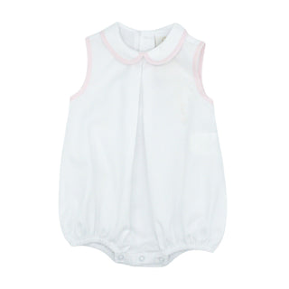 Collier Bubble - White with Pink