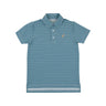 Sumner County Stripe (Barnsley Blue) with Keeneland Khaki Stork