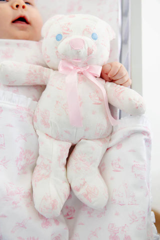 Bradley Bear - Sir Proper's Sweet Arrival (Hamptons Hot Pink)