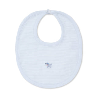 Bib with Hand Embroidery - Premier Puppies