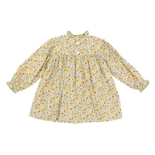 Sylvie Blouse - Yellow Floral