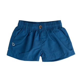 Boys Outrigger Performance Short - Navy Peony