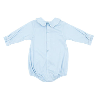Boys Knit Long-sleeve Bubble with Hand-embroidery - Puppy