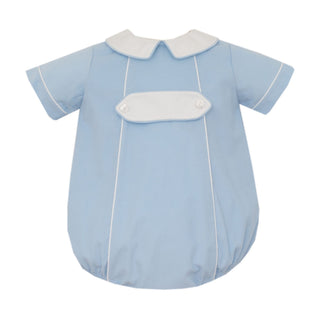 Boy Bubble with Tab (Corduroy) - Blue