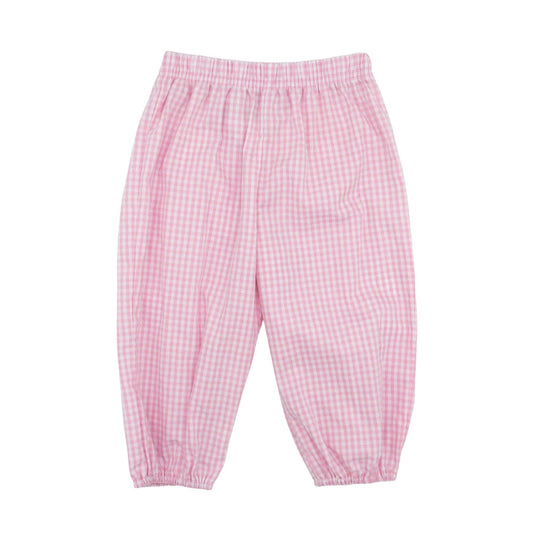 Banded Gingham Pants - 50% OFF