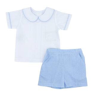 Boys Madison Short Set - Blue