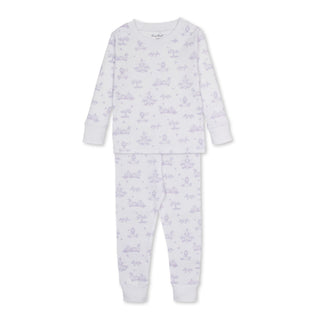 Girls Printed Pajama Set - Princess Adventures