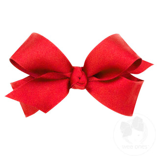 French Satin Hair Bow