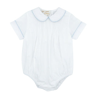 Boy Bubble - White with Blue