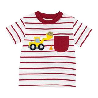 Boys Pocket T-shirt - Front Loader Applique