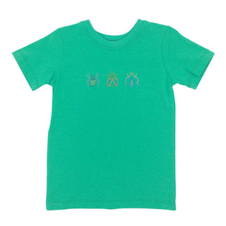 Houston T-shirt with Hand-embroidery - Little Critter