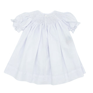 Georgia Bishop Dress with Smocked Cross