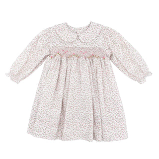 Juliette Smocked Dress - Garden Whispers