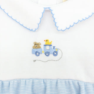 Boys Pima Bubble with Pulltoy Embroidery