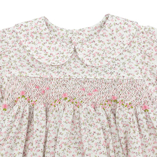 Juliette Smocked Dress - Garden Whispers