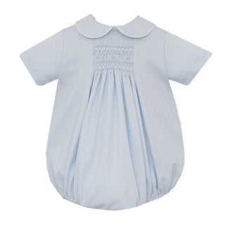 Boys Bubble with Hand-smocking (Knit) - Oliver
