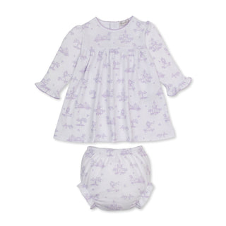 Long-sleeve Printed Dress - Princess Adventures