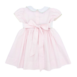 Rose Collared Dress with Hand-smocking - Turkeys
