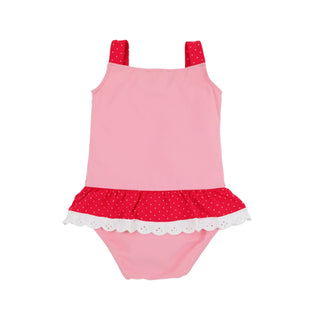 Grace Bay Bathing Suit - Strawberry
