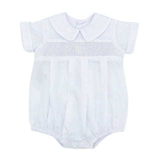 Jackson Bubble with Smocked Cross