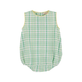 Benjamin Bubble (Seersucker) - Gibson Island Green Stripe