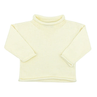 Rollneck Sweater - Cream