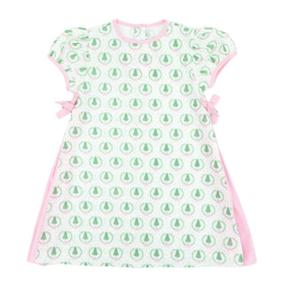 Cece Pleat Dress - Oh Christmas Tree