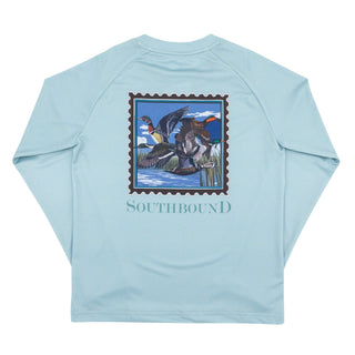 Boys Long-sleeve Performance T-shirt - Duck Stamp