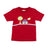 Car Applique on Red
