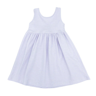 Pima Sleeveless Dress with Bow in Back - FINAL SALE