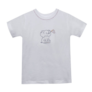 Boys T-shirt with Team Embroidery - Alabama