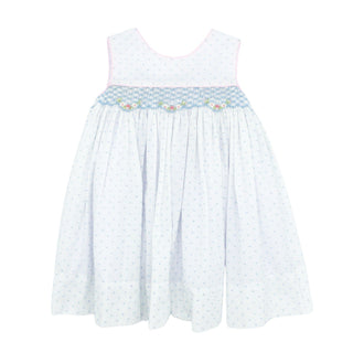 Plumeti Dress with Hand-smocking - Sweet Spring