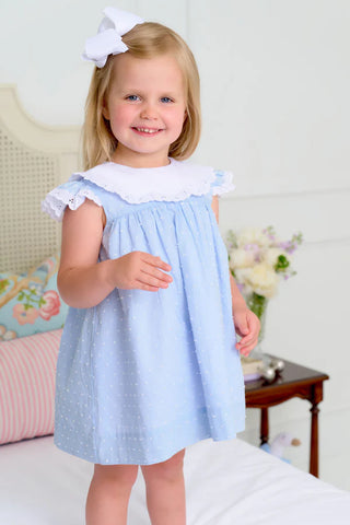 Franny Frock - Sarasota Sky Dallas Dot