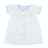 White with Blue