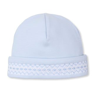 Hat with Hand Smocking - Classic Geometric