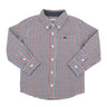 Brown/Blue/Red Plaid